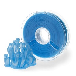 Polymaker PolyPlus PLA filament průsvitný modrý 1,75mm 750g